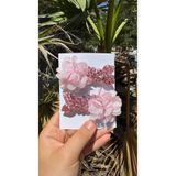 Toka Perisi Meria Pembe Kız Çocuk Deniz Kızı Kuyruğu-4cm Metal Klips Toka