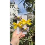 Toka Perisi Summer Flower 4 lü Çocuk Toka Seti-2 Kurdela,2 Poplin Metal Klips Toka