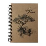 Tokaç 16x23 Kraft Spiralli Defter 100 Yp. Kareli - Renkli