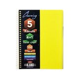 Tokaç 4 Kareli + 1 Çizgili Ayraçlı Defter B5 150 Yaprak