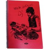Tokaç A4 Müzik Defteri Spiralli Pp Kapak 40 Yp-Kırmızı Dj