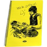 Tokaç A4 Müzik Defteri Spiralli Pp Kapak 40 Yp-Sarı Dj