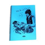 Tokaç A4 Müzik Defteri Spiralli Pp Kapak 40 Yp-Turkuaz Dj