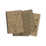 Tokaç A5 Kraft Kapak Spiralli Defter 100 Yp Kareli