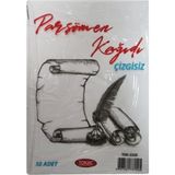 Tokaç Parşömen Kağıdı A4 Çizgisiz Kağıt 50Li