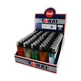 Tokai Doldurulabilir Taşlı Çakmak 50'li - Renkli