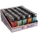 Tokai Manyetolu Elektronik Çakmak 50'Li Paket Rüzgar Geçirmez Özellikte Plastik Malzeme