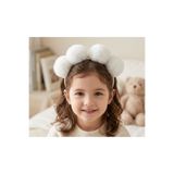 TOKA&TOKA Peluş Tüy Büyük Ponponlu Taç