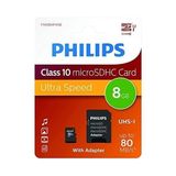 Tokay Philips FM08MP45B/00 8gb CLASS10 Uhs-I U1 Tf Adaptörlü Micro Sdhc Hafıza Kartı