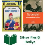 Toker Yayınları Atatürk’ü Öğreniyoruz - 1 (Soru ve Cevaplarla) + Geometri + Dünya Klasiği Hediye - Hayır