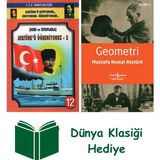 Toker Yayınları Atatürk’ü Öğreniyoruz -2 (Soru ve Cevaplarla) + Geometri + Dünya Klasiği Hediye - Hayır