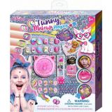 Tokidas Funny Makeup Playing Glow In The Dark Takma Tırnaklı Makyaj Güzellik Seti - Renkli