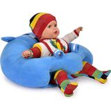 TOKKO Bebek Oturma Destek Minderi - Bebek Koltuğu - Büyük Bebek Oturağı Mavi - Büyük Boy