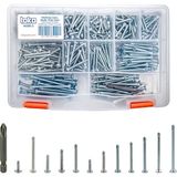 Toko Hobi-3 Matkap Uçlu Akıllı Vida Seti 435 Parça 14 Çeşit Organizer Takım Çantalı
