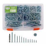 Toko Hobi-5 Sunta Vidası Seti 687 Parça 14 Çeşit, Bits Uç ve Organizer Takım Çantalı