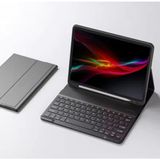 Tokqı Apple iPad Air 4 ve 5/6/7 Nesil 10.9 Inç Uyumlu Tablet Klavyeli Kilif Bluetoot Kalem Bölmeli Stand Manyetik - Siyah