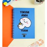 Tokum Ama Yerim Tasarımlı Konuşan Ajanda