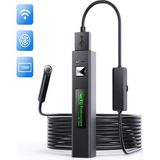 Tokurtech 1200P Profesyonel Wifi 10 Metre Su Geçirmez Endoskop Boroskop Mini Kamera