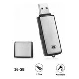 Tokurtech 16 GB Çift Mikrofonlu Gümüş Renk USB Ses Kayıt Cihazı Otomatik Özellikli