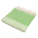 Tokyo Açık Yeşil Bambu/Organik Pamuk Peştemal Plaj Havlusu 200x95 cm. (Classy)