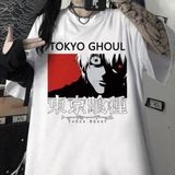 Tokyo Ghoul Grafik Tişört Model 6228 - Siyah