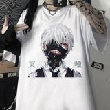 Tokyo Ghoul Grafik Tişört Model 6229 - Siyah