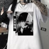 Tokyo Ghoul Grafik Tişört Model 6230 - Siyah