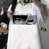 Tokyo Ghoul Grafik Tişört Model 6232 - Siyah - XL