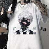 Tokyo Ghoul Grafik Tişört Model 6233 - Siyah