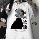 Tokyo Ghoul Grafik Tişörtü MOD62 - Beyaz - XL
