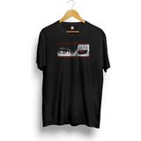 Tokyo Ghoul Kaneki Anime Baskılı Tişört - Siyah - XL
