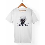 Tokyo Ghoul Kaneki Beyaz Tişört - XL