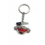 Tokyo Ghoul Kaneki Maske Anahtarlık Gümüş Renk Unisex Metal Anime