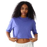 Tokyo Kadın Mor Günlük Stil T-Shirt 25YK027-MOR