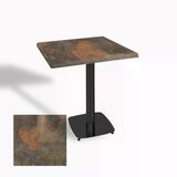 Tokyo Kare Masa (Esb) 60X60 Cm - (Werzalit, Wermodin Ve Allzalit Tabla) - Metal Oxid 1
