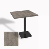 Tokyo Kare Masa (Esb) 70X70 Cm - (Werzalit, Wermodin Ve Allzalit Tabla) - Kahve Oxid