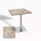 Tokyo Kare Masa (Kromnikel) 60X60 Cm - (Werzalit, Wermodin Ve Allzalit Tabla) - Scala Marble