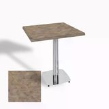 Tokyo Kare Masa (Kromnikel) 80X80 Cm - (Werzalit, Wermodin Ve Allzalit Tabla) - Edgy Wood