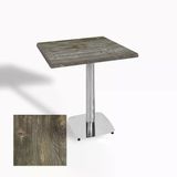 Tokyo Kare Masa (Kromnikel) 80X80 Cm - (Werzalit, Wermodin Ve Allzalit Tabla) - Old Pine