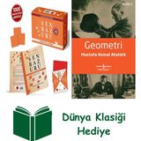 Tokyo Manga Senbazuru – Bin Turna Felsefesi (Kutulu) + Geometri + Dünya Klasiği Hediye - Hayır