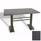 Tokyo Masa Esb (Werzalit, Allzalit Yada Wermodin Tabla 80X120) - Grey Marble