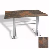 Tokyo Masa Kromnikel (Werzalit, Allzalit Yada Wermodin Tabla 70X120) - Metalic Oxid 1
