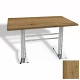 Tokyo Masa Kromnikel (Werzalit, Allzalit Yada Wermodin Tabla 80X120) - Canyon Palace Oak