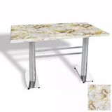 Tokyo Masa Kromnikel (Werzalit, Allzalit Yada Wermodin Tabla 80X120) - Gold