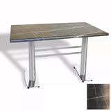 Tokyo Masa Kromnikel (Werzalit, Allzalit Yada Wermodin Tabla 80X120) - Palazzo