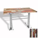 Tokyo Masa Kromnikel (Werzalit, Allzalit Yada Wermodin Tabla 80X120) - Red Wood