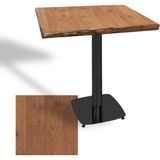 Tokyo Masif Kenar Laminat Kare Masa 70X70 (Esb) - Indiana Wood