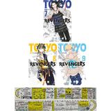 Tokyo Revengers 7. - 8. - 9. Ciltler Manga Seti - Ken Vakui + Matematik Öğreten Cetvel