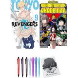 Tokyo Revengers 9 ve Kahramanlık Akademim 8 2li Set