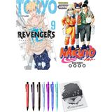 Tokyo Revengers 9 ve Naruto 21 (2li Set)